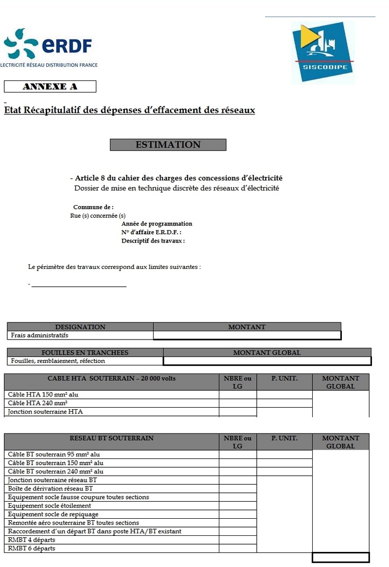 Modèle D'annexe A (Voir Dossier Demande De Subvention)